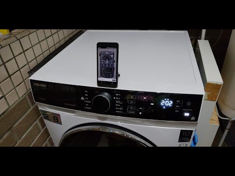 東芝TOSHIBA TWD-BJ130M4G滾筒洗衣機 清洗排水脫水噪音紀錄