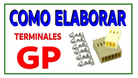 COMO HACER UN CONECTOR GP