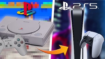 Evolution of PLAYSTATION [1994 - 2022]