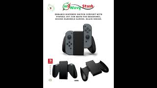 PowerA Joy Con Comfort Grips for Nintendo Switch   Black - Bestecer at WAVYSTASH