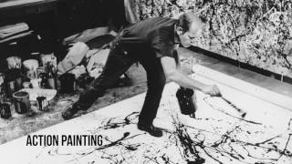 Action Painting - Art Vocab Definition