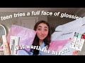 full face of glossier*first impressions*