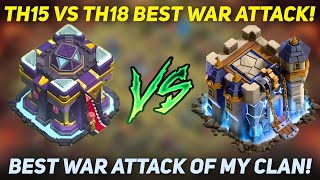 INSANE! TH15 3-Stars TH18 | Best Dragon + Super Yeti Clone Attack Strategy