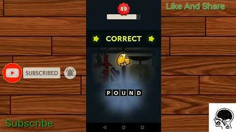 4 Pics 1 Word Game Answer Level 81 To 100 !!Game Brain!!