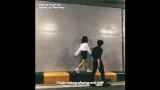 Cause I Love You (Lofi ver.) - Noo Phước Thịnh | Lyric Video | Nhạc Lofi Chill Hot Tiktok 2023