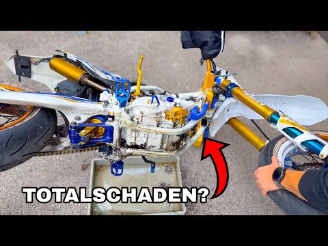 EVERYTHING BROKEN AFTER 2000km WITH A 125cc 2-STROKE ENGINE...
