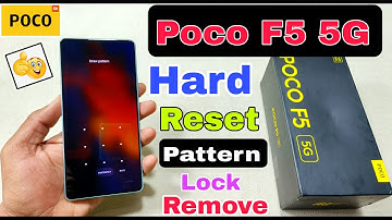 Poco F5 5G Hard Reset | Poco F5 5G Pattern Unlock Without Pc | Poco F5 5G Password Forgot |