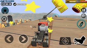 Stunt Mode Level 19!Impossible Stunt Car Tracks!