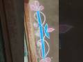 easy rangoli for door step | daily vlog rangoli | bangalore weather | how to make rangoli | #rangoli