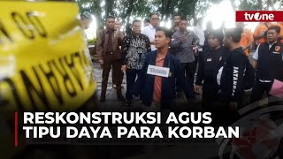 Agus Lakukan 49 Adegan saat Rekonstruksi Pelecehan Seksual