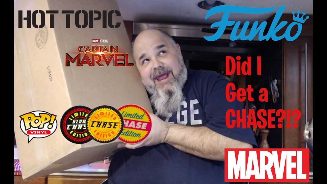 Funko Pop Unboxing of 10 Pops from Hot Topic.