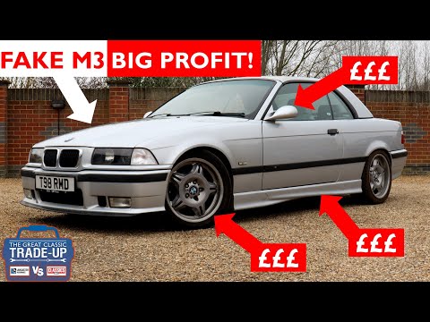 Restoring Our FAKE M3 To Standard And Selling Parts For Profit! Classic Car Trading Up Challenge Ep3
