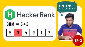 Hacker Rank - Problem Solving | Ep-2 | Simple Array Sum | English | code io