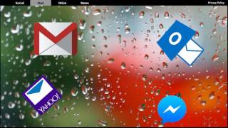 How to Use all social app  messenger, Mail, Drives in ONE app screenshot 2
