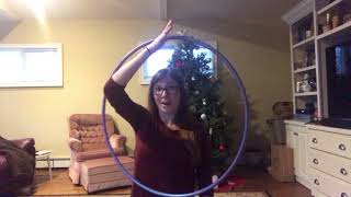 One handed smear hoop tutorial