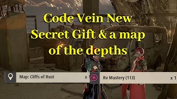 Code Vein Secrets Gift(rv mastery)& map Of the Depths self important revenant Side quest