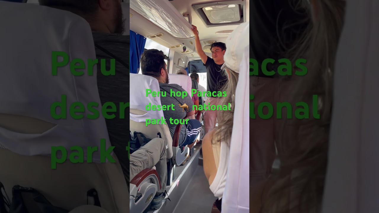 Peru hop Paracas desert national park tour