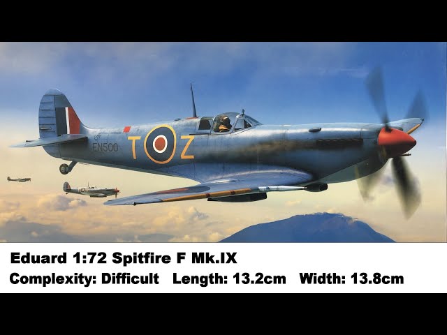 Eduard 1:72 Spitfire F Mk. IX Weekend Edition Kit Review - YouTube