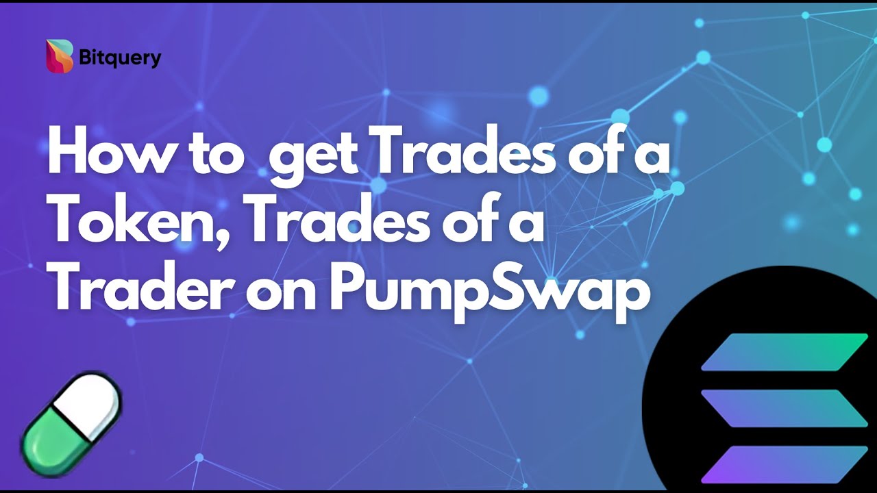 PumpSwap API - Solana - Tokens, Trades, Live Prices