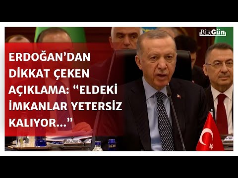 Erdoğan’dan dikkat çeken