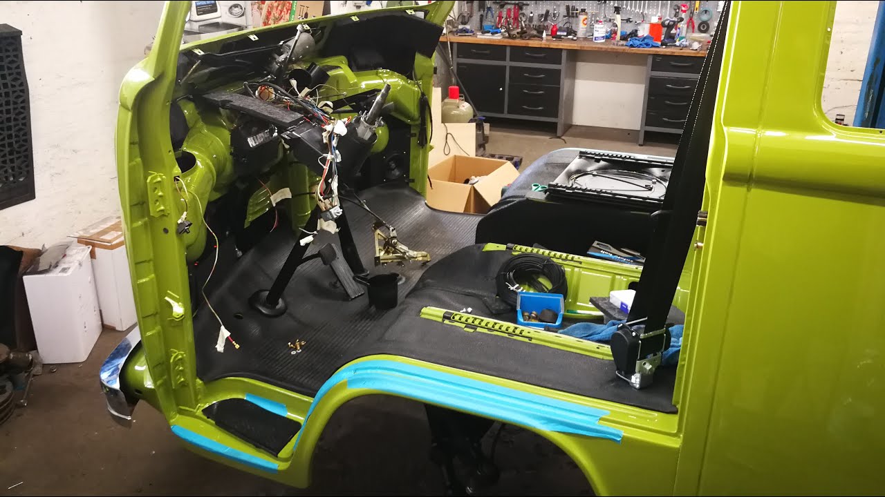 1978 VW T2 Westfalia Berlin Restauration Part #12 Armaturenbrett