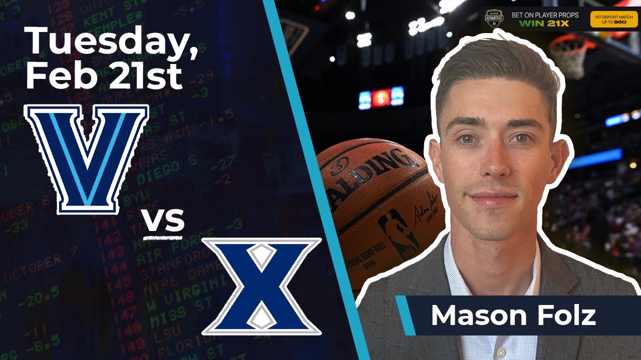Villanova vs. Xavier Prediction, 2/21/23: NCAAB Free Betting Pick From Mason Folz