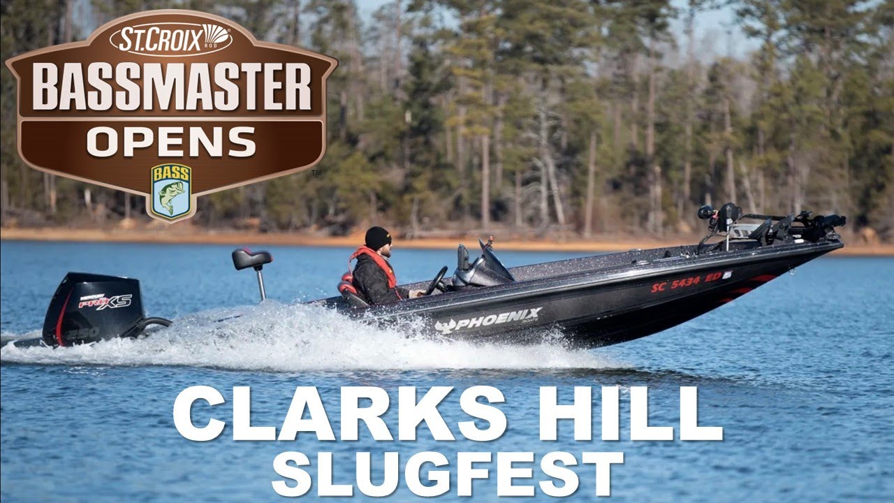 CLARKS HILL SLUGFEST – Day 1 of the 2025 Bassmaster Open