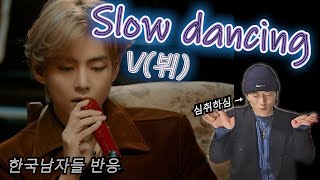 뷔(V) 'Slow Dancing' Band Session | 진짜 취할 수 밖에 없다.🔥 | 꿀잼시청각! | Reaction Korean | ENG, SPA, POR, JPN
