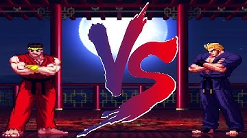 Shin Ryu VS Mr. Karate II Mugen Street Fighter VS KOF