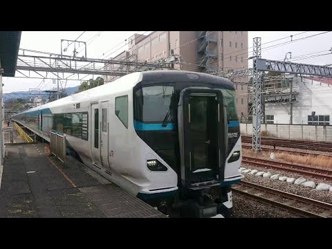 ＪＲ東日本　20210117 小田原駅 E257系 「踊り子」