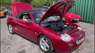 1998 MGF | MATHEWSONS CLASSIC CARS | 29 & 30 JULY 2022