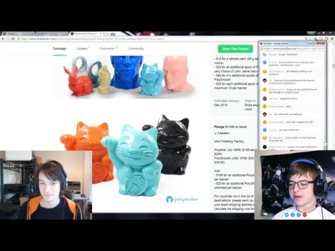 business process modeling Kickstarter Chat with CJ Printing and Maker's Muse