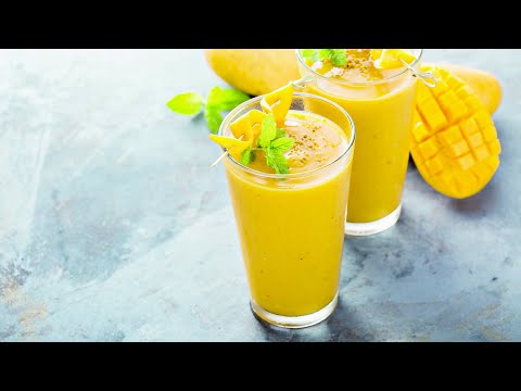 How to Make Mango Smoothie - Home Cooking Lifestyle