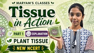 📚 TISSUES IN ACTION | Chapter 3 – Tissues | Class 9 Science (New NCERT) | Part 1 | #bio #tissue #sci