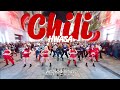 Kpop in public hwasa   chili  dance cover by est crew from barcelona