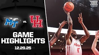 Mtsu Vs. Houston Game Highlights 2025-26 Big 12 Mens Basketball