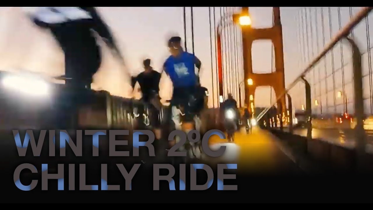 Friday 2ºC chilly ride - YouTube