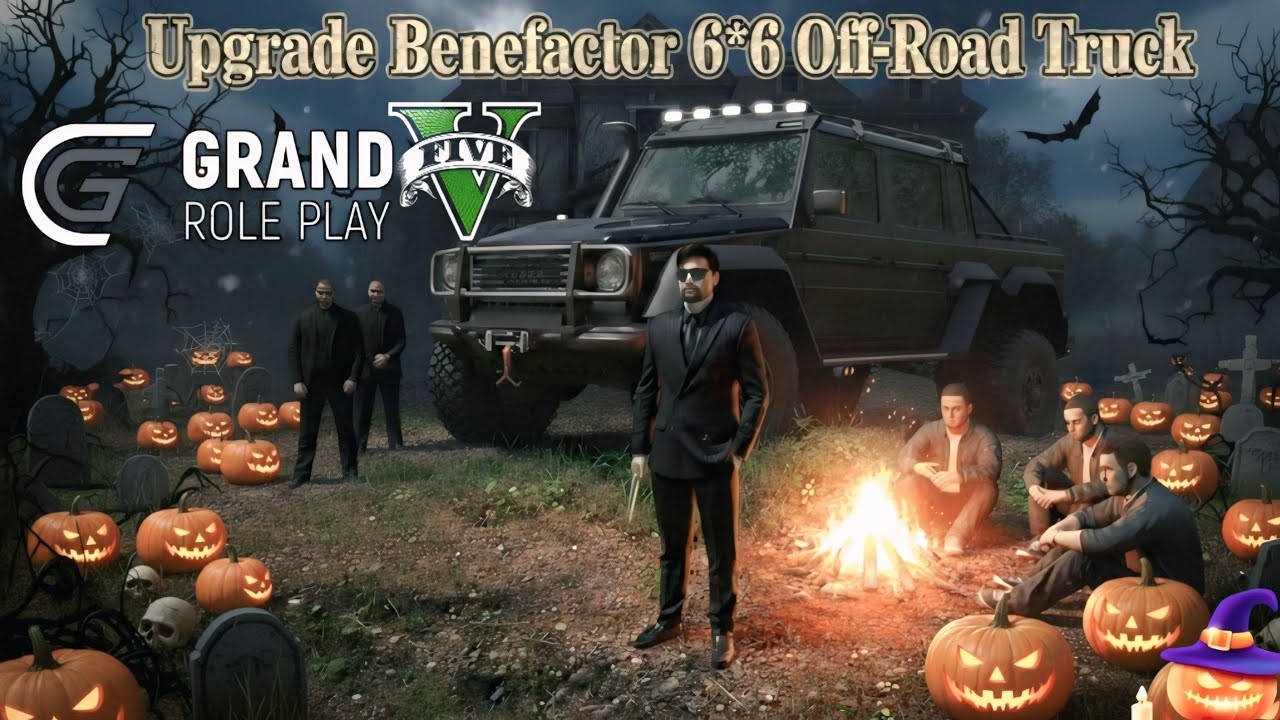 Mercedes Benz G63 Amg 6*6 Off-Road Truck | Upgrade & Speed Test In GrandRp