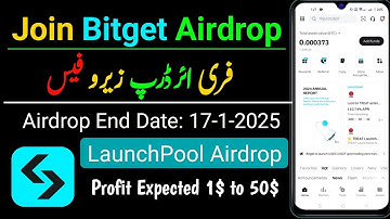 Join Bitget Airdrop for Free and Earn Rewards! | Free Bitget Crypto Airdrop 2025