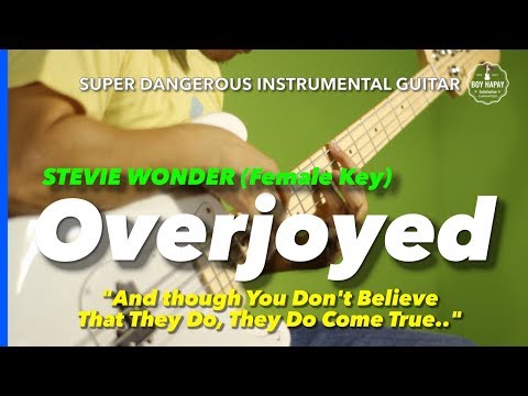 overjoyed-stevie-wonder-female-key-instrumental-guitar-karaoke-version-with-lyrics