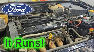 SVT Focus Engine Install and First Start!
