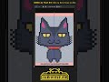 PixelArt Speed Paint: Gatinho Preto (estilo Tamagotchi)
