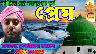 বিশ্ব নবী(সঃ)এর প্রতি একটি মাছের ভালবাসা। বক্তা -হাফেজ সুলাইমান নক্সেবন্দী সাহেব ? 9933646895