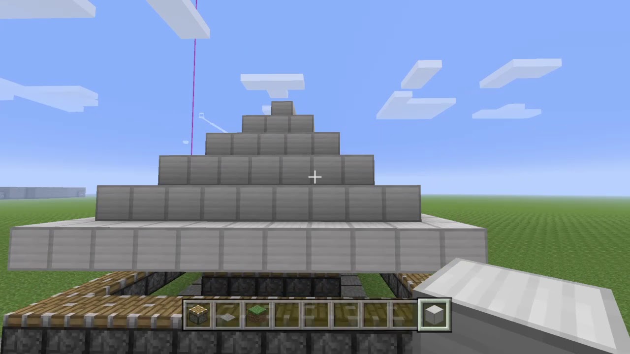video de comment faire un mur rapide et éficasse sur minecraft - YouTube