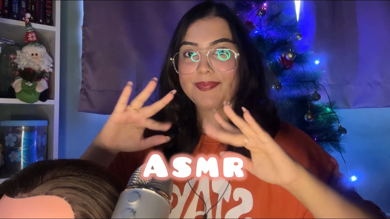 ASMR Brushing your hair + head massage 💆‍♀️#hairbrushing #headmassage #asmrsounds