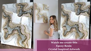 Creation of DULCET - Luxury Handmade Epoxy Resin Art by Dianka Pours