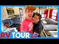 RV BUNKHOUSE TOUR FULLTIME FAMILY 🛠The Chicks Life Renovated RV 🎨 Our Tiny Home on Wheels