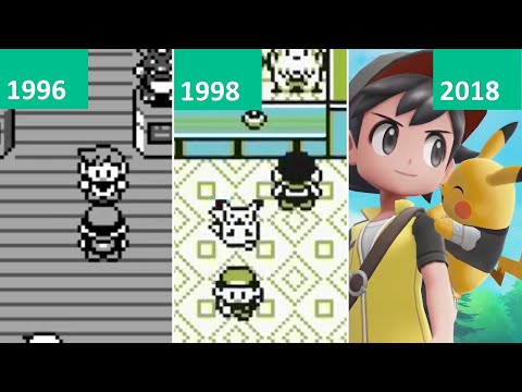 Pokemon Yellow (1998) vs. Pokemon: Let's Go (2018) - IGN