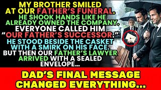 My Brother Smirked At Our Father’s Funeral… Until The Lawyer Arrived 