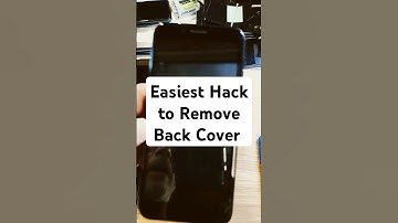 What is the Easiest Way to Remove the Back Cover from My Phone? Works for Any Older Phone